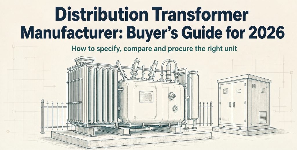 Distribution Transformer Manufacturer: Buyer’s Guide
