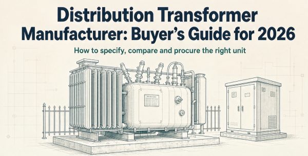 Distribution Transformer Manufacturer: Buyer’s Guide