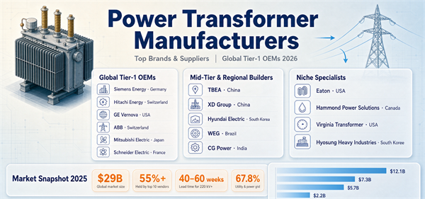 Power Transformer Manufacturers