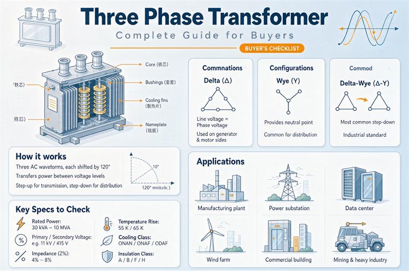 Three Phase Transformer