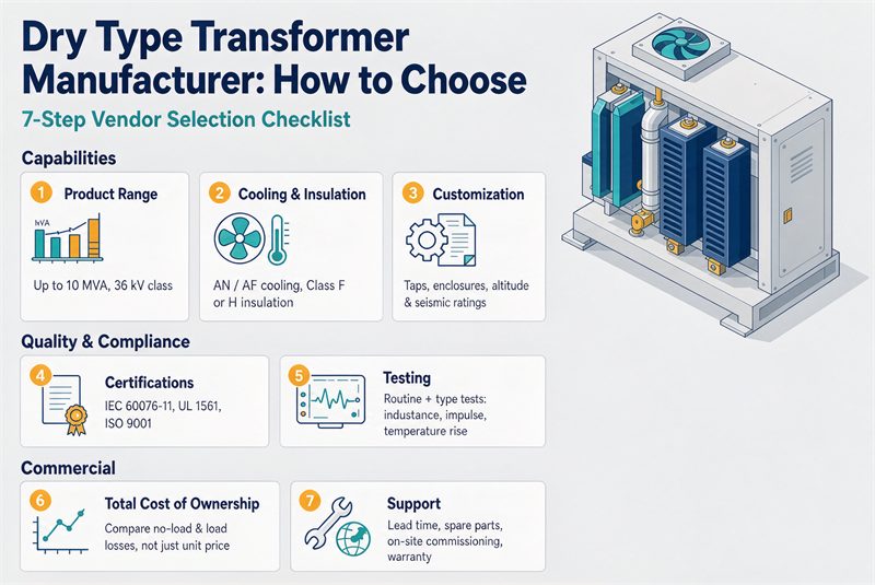 Dry Type Transformer Manufacturer