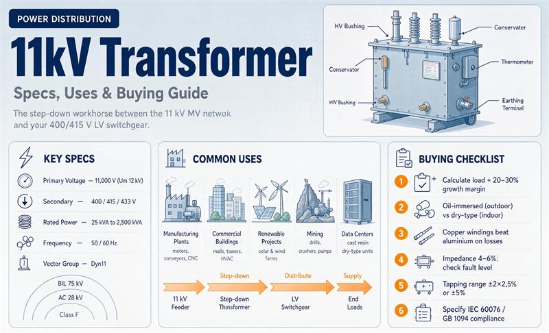 11kV Transformer: Specs, Uses & Buying Guide