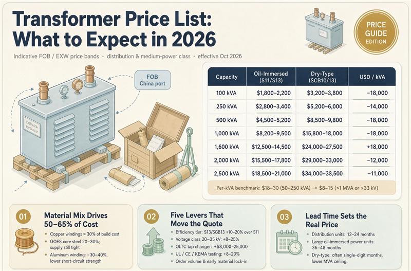 Transformer Price List