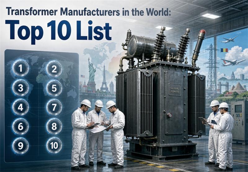 Top 10 Transformer Manufacturers in the World (2026)
