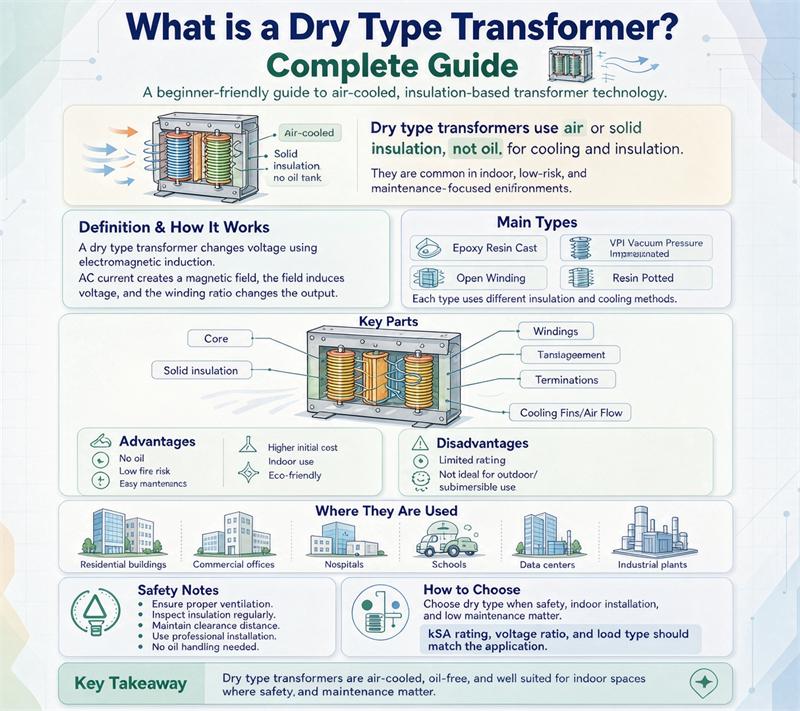 What Is a Dry Type Transformer?