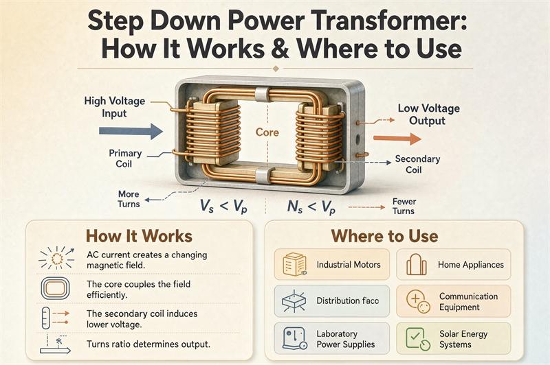 Step-Down Power Transformer