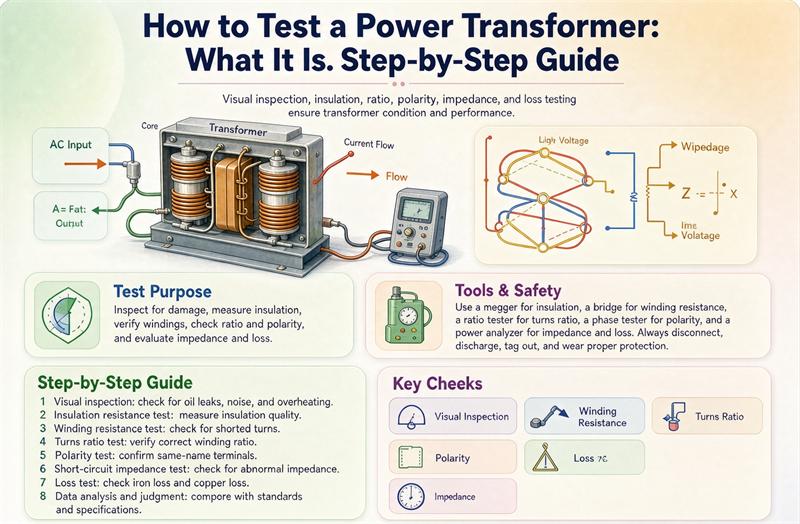 How to Test a Power Transformer
