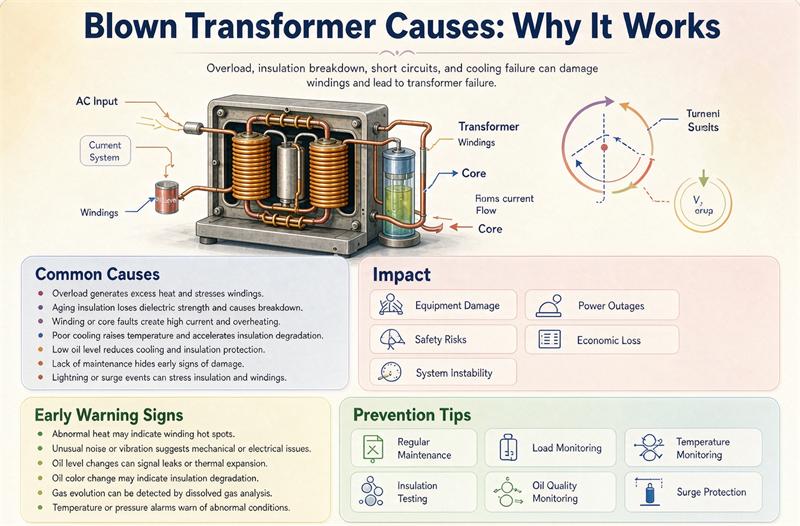 Blown Transformer Causes