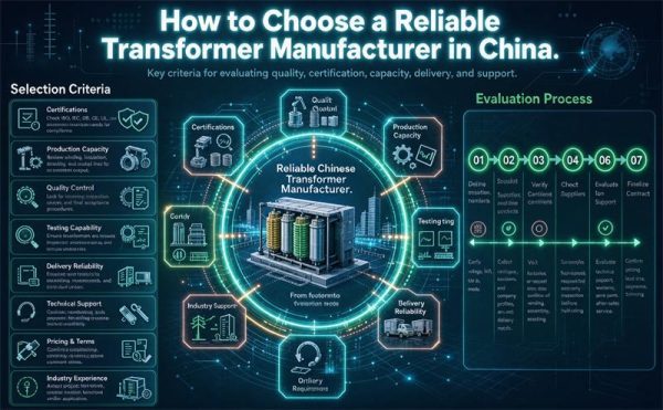 How to Choose a Reliable Transformer Manufacturer in China