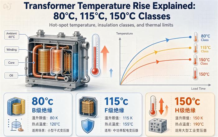 Transformer Temperature Rise Explained