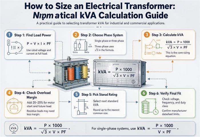 How to Size an Electrical Transformer