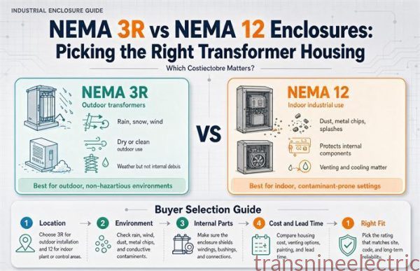 NEMA 3R vs NEMA 12 Enclosures