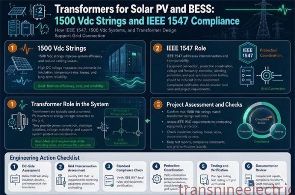 Transformers for Solar PV and BESS
