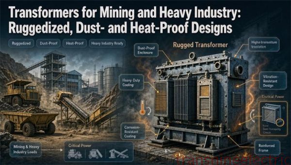 Transformers for Mining and Heavy Industry