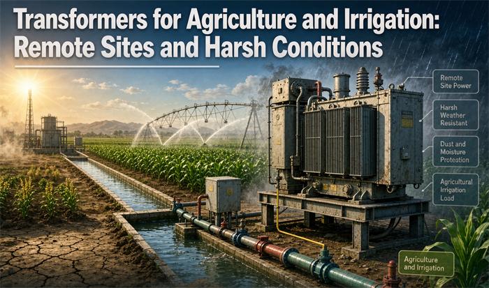 Transformers for Agriculture and Irrigation